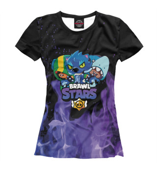 Женская футболка Brawl Stars trio
