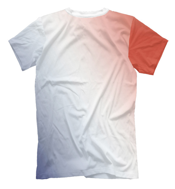 Мужская футболка с изображением Атлетико цвета Белый