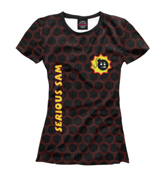 Женская футболка Serious Sam / Крутой Сэм