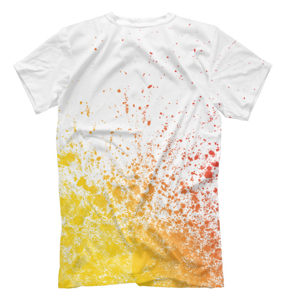 Мужская футболка с изображением Nirvana / Нирвана цвета Белый