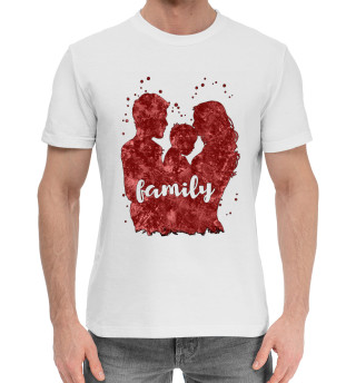 Хлопковая футболка для мальчиков Family