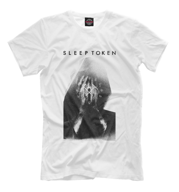 Футболка для мальчиков с изображением Sleep Token цвета Белый