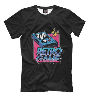 Мужская футболка Retro game