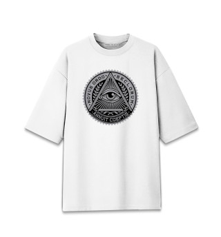 Мужская футболка оверсайз illuminati