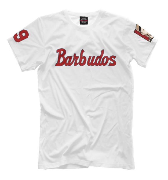 Футболка для мальчиков с изображением Barbudos (Бородачи) цвета Белый