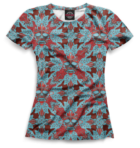 

Футболки Print Bar, Белый, Черепа