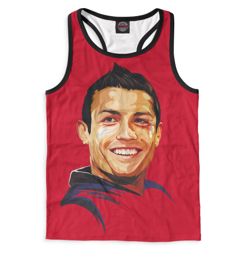 

Майки борцовки Print Bar, Белый, Криштиану Роналду