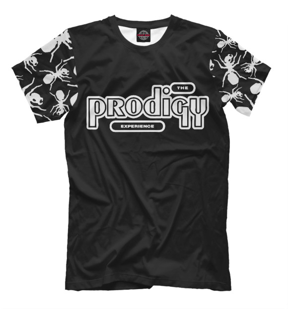 Мужская футболка с изображением The Prodigy цвета Черный