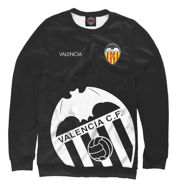 Свитшот для мальчиков с изображением Valencia цвета Белый