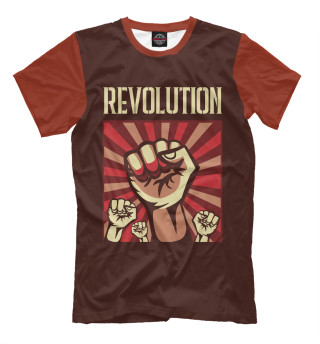 Мужская футболка Революция