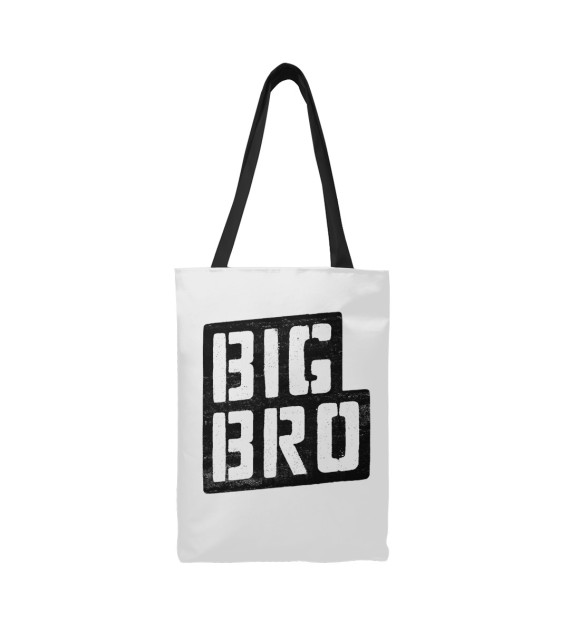 Сумка-шоппер с изображением Big bro цвета 