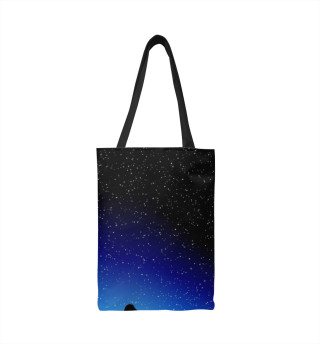 Сумка-шоппер Ночное звёздное небо