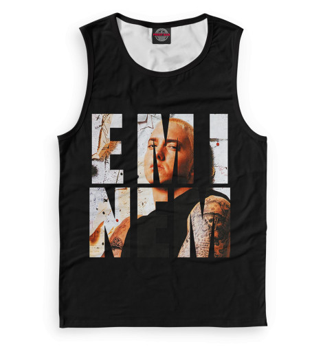 

Майки Print Bar, Белый, Eminem