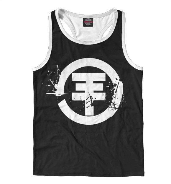 Мужская майка-борцовка с изображением Tokio Hotel цвета Белый