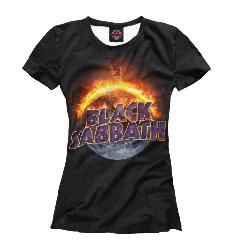 

Футболки Print Bar, Белый, Black Sabbath