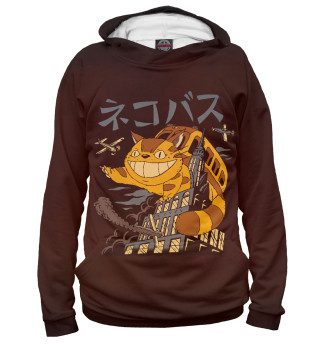 Женское худи Cat-bus