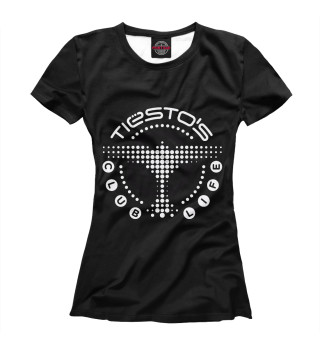 Женская футболка Tiesto