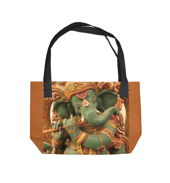 Пляжная сумка с изображением Лорд Ганеша цвета 