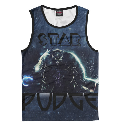 

Майки Print Bar, Белый, Звёздный Пудж (Star Pudge)