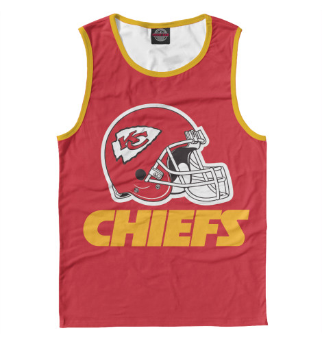 

Майки Print Bar, Белый, Kansas city chiefs
