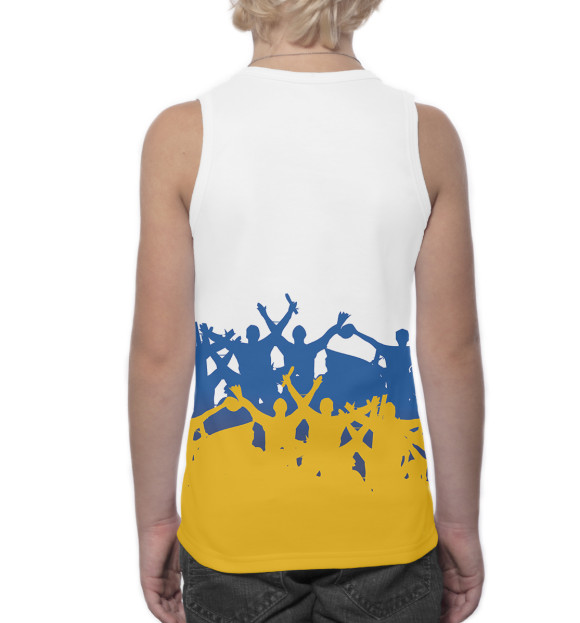 Майка для мальчика с изображением ФК Ростов цвета Белый