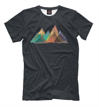 Мужская футболка Mountains