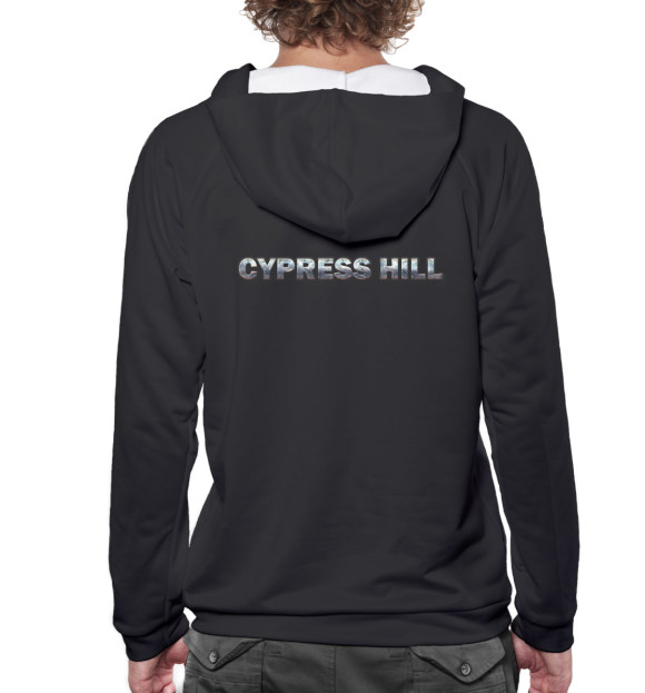 Мужское худи с изображением Cypress Hill цвета Белый