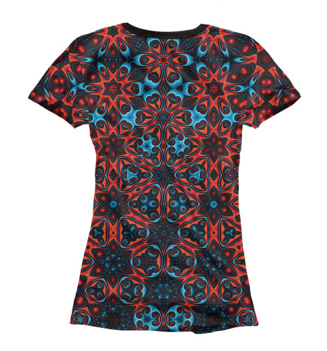 

Футболки Print Bar, Белый, Фрактал