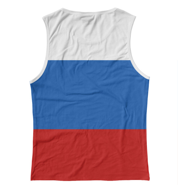 Майка для девочки с изображением Служу России цвета Белый