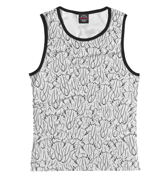 Майка для девочки с изображением Кошки Путина цвета Белый