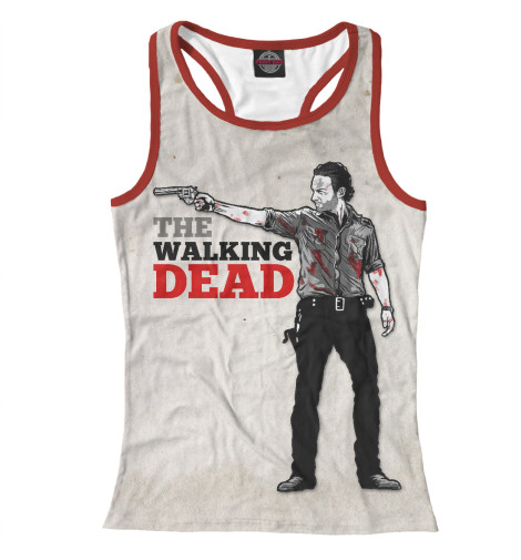 

Майки борцовки Print Bar, Белый, The Walking Dead