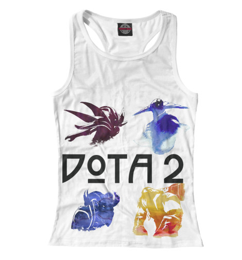 

Майки борцовки Print Bar, Белый, Dota 2 prodject