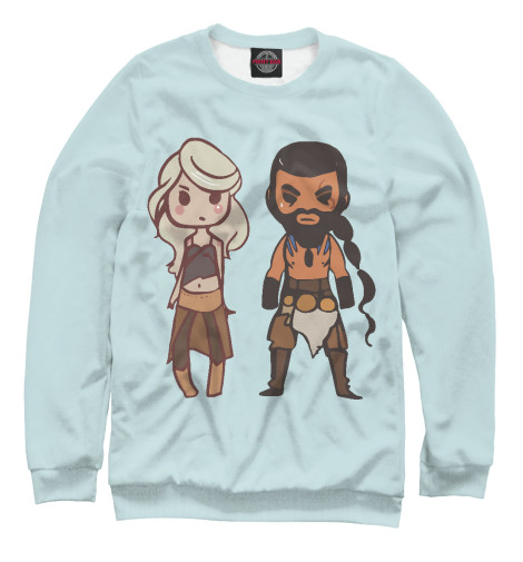 

Свитшоты Print Bar, Белый, Кхалиси и Кхал