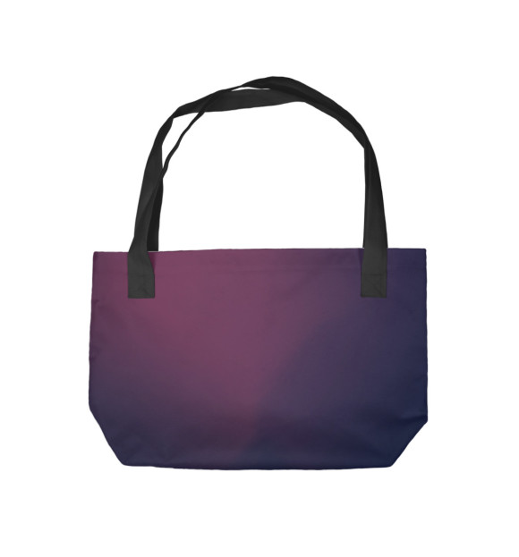 Пляжная сумка с изображением Абстракция цвета 