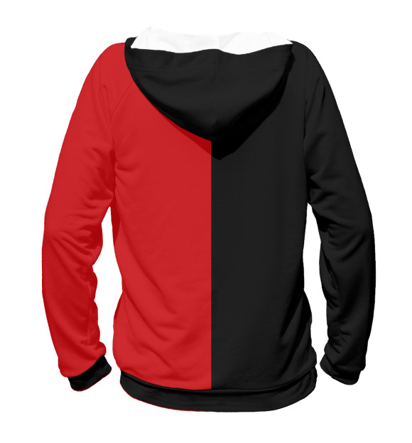 Мужское худи с изображением СССР Black&Red цвета Белый