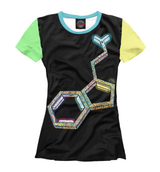 Женская футболка Molecule 2.0