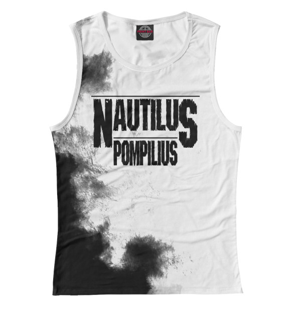 Майка для девочки с изображением Nautilus Pompilius цвета Белый
