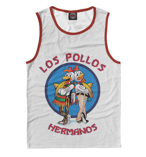 

Майки Print Bar, Белый, Los Pollos Hermanos