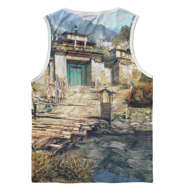 Майка для мальчика с изображением FARCRY4 цвета Белый