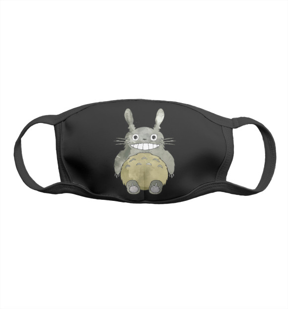 Маска тканевая с изображением Smiling Totoro цвета Белый