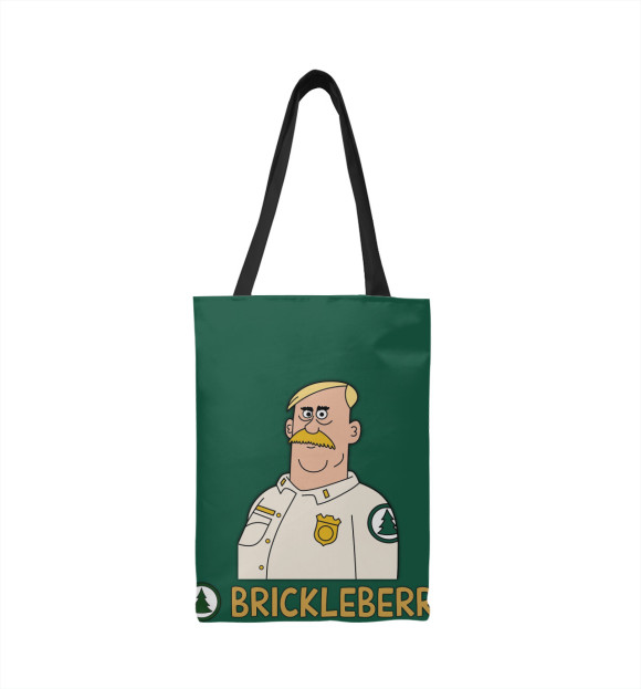 Сумка-шоппер с изображением Woody Johnson цвета 