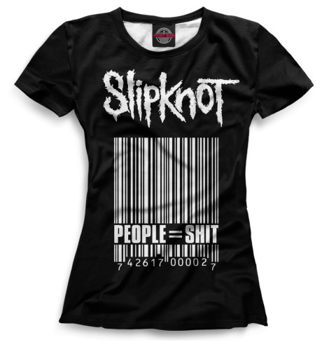 

Футболки Print Bar, Белый, Slipknot