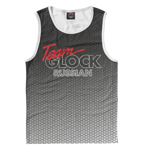 Майка для мальчика с изображением Practical Shooting (Glock Style) цвета Белый