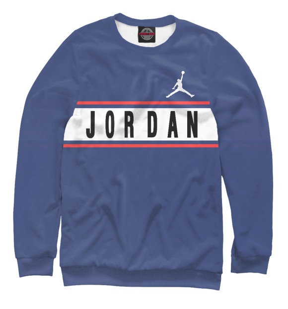 Свитшот для мальчиков с изображением Jordan цвета Белый
