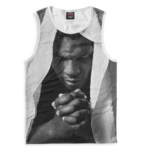 

Майки Print Bar, Белый, Майк Тайсон