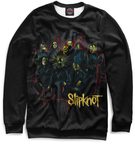 

Свитшоты Print Bar, Белый, Slipknot