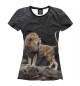 Футболка для девочек Lion