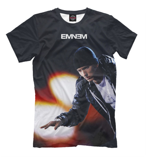 

Футболки Print Bar, Черный, Eminem