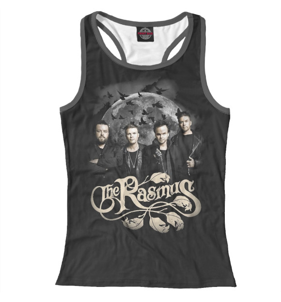 Женская майка-борцовка с изображением The Rasmus цвета Белый