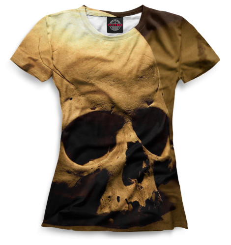 

Футболки Print Bar, Белый, Skull